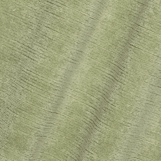 detail image of venetian velvet linen in eucalyptus