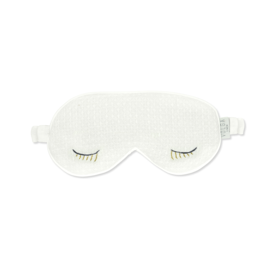 Embroidered Eye Mask