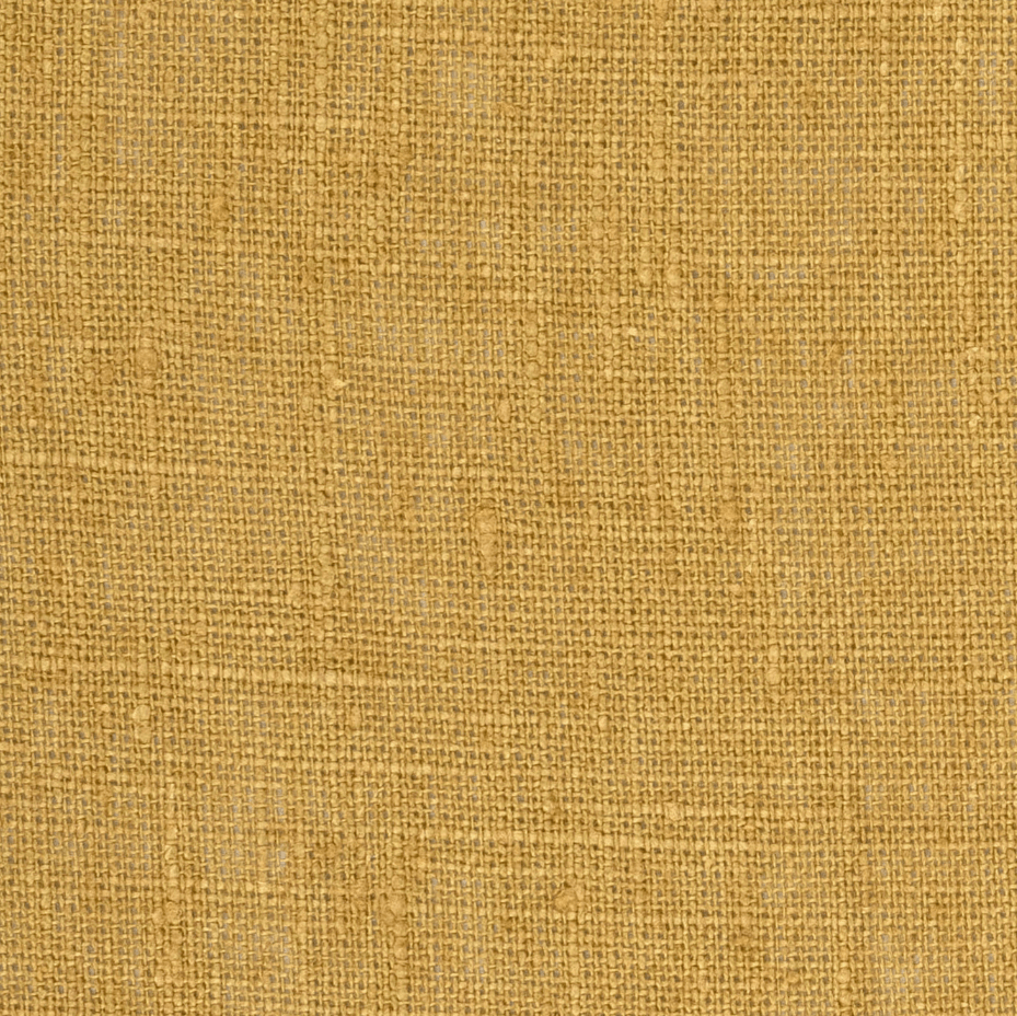 Sample - Light Weight Plain Linen Old Gold