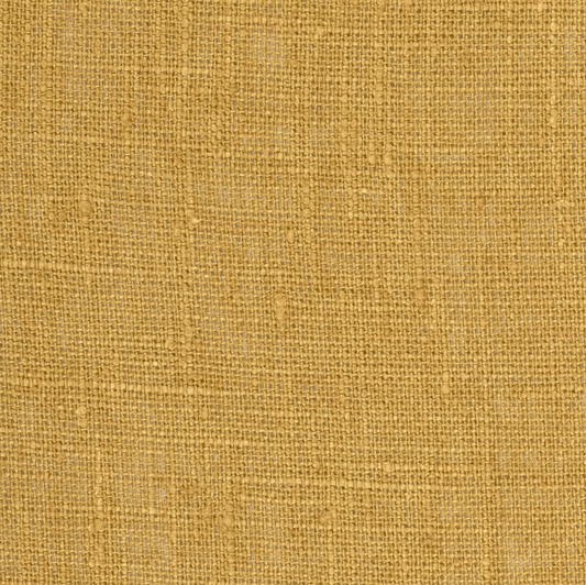 Sample - Paper-Backed Light Weight Plain Linen Wallcovering Old Gold