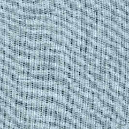 Paper-Backed Light Weight Plain Linen Wallcovering VOLGA X MEREDITH ELLIS Porcelain Blue