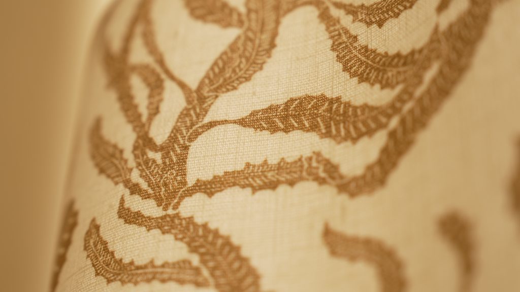 Daisy Lampshade in Old Gold Cape Botanical