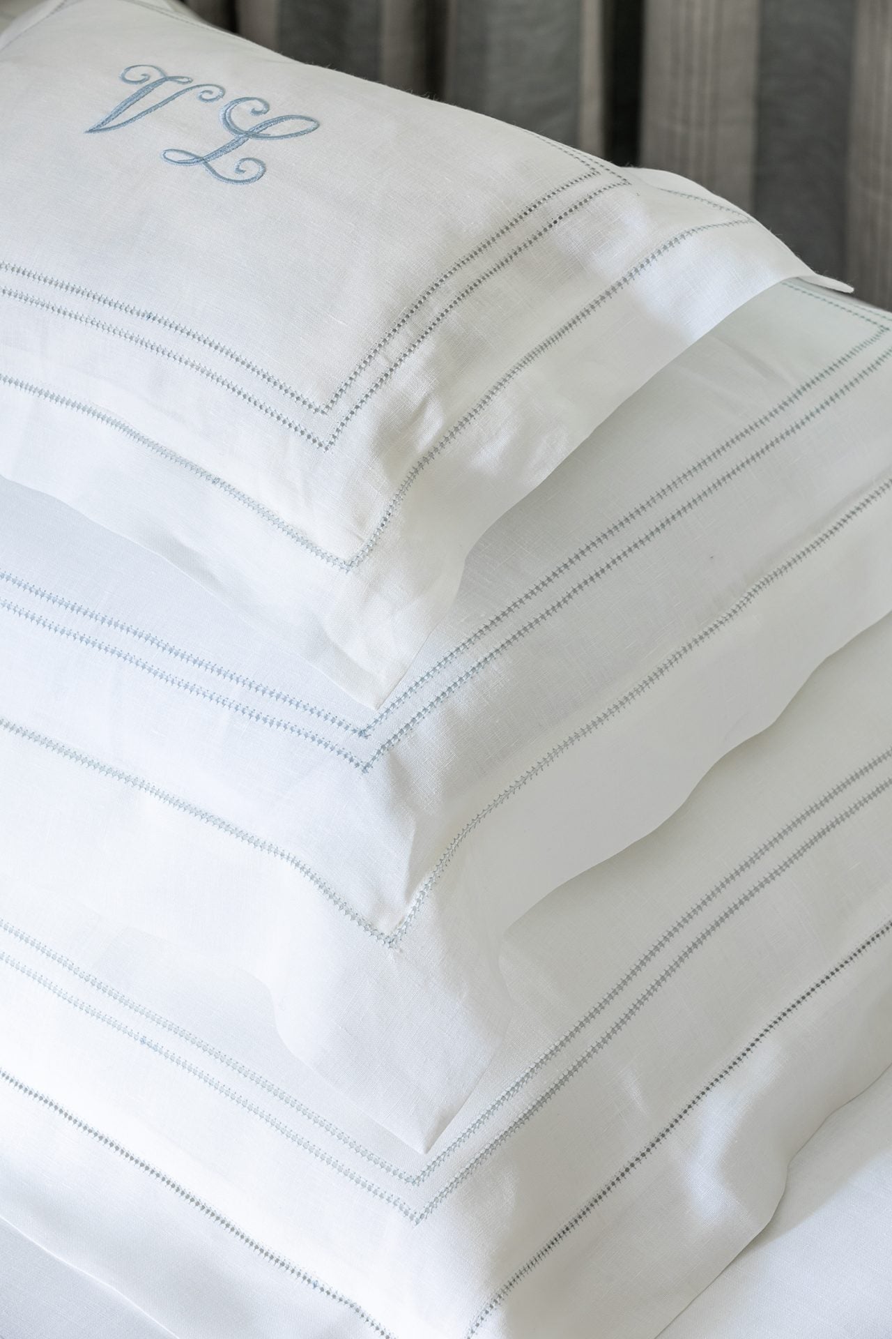 Pillowcase Hemstitch Parma Grey