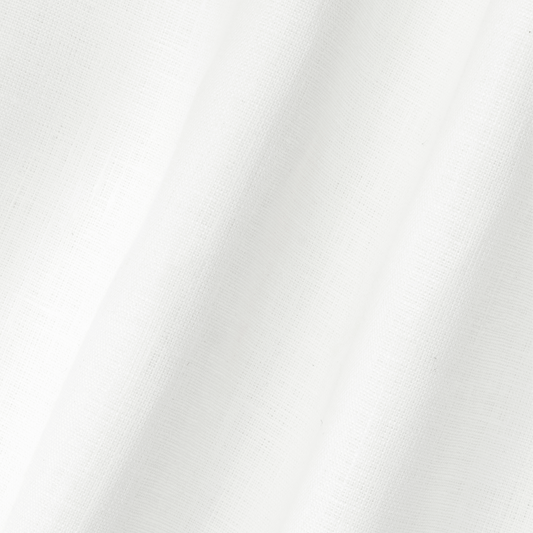 Close up of drawn thread plain linen