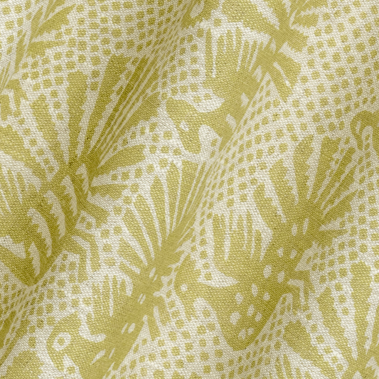 Sirin Dual Use Archive Print in Moss Green/Natural