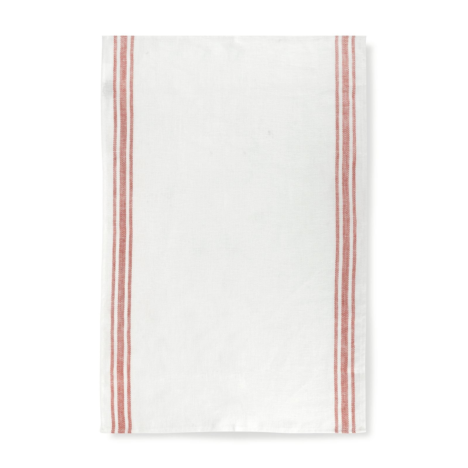 Tea Towels Bundle of 3 French Red Stripe