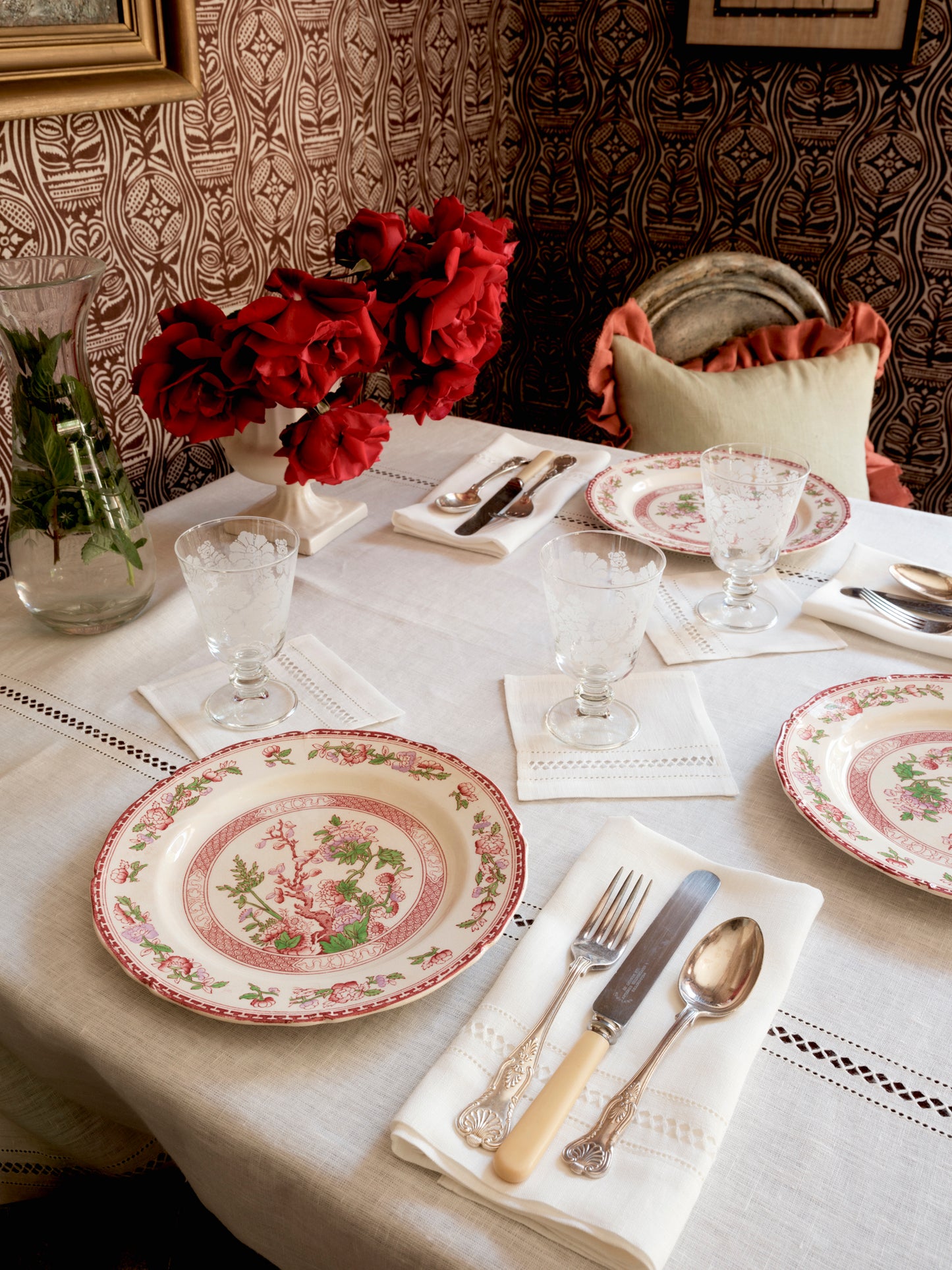 Diamond Stitch Tablecloth