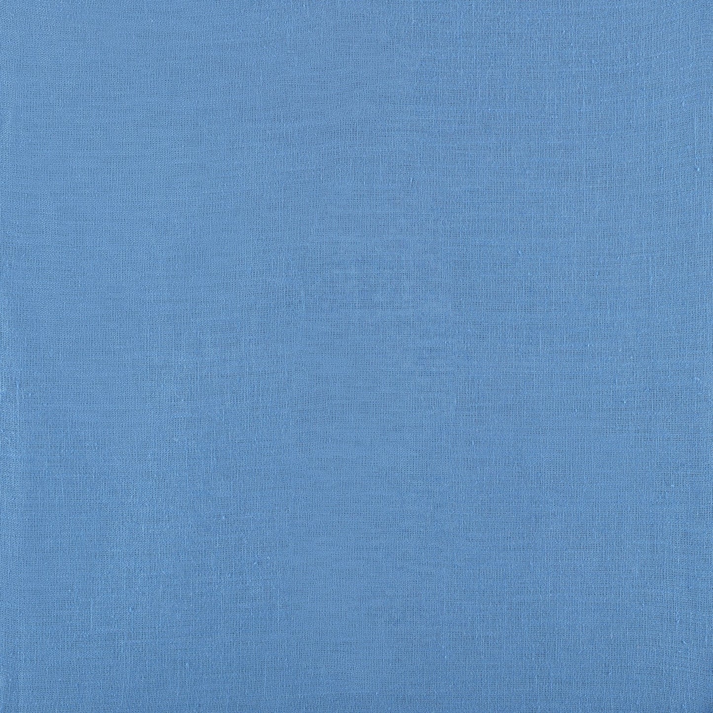 Sample - Light Weight Plain Linen Cornflower Blue