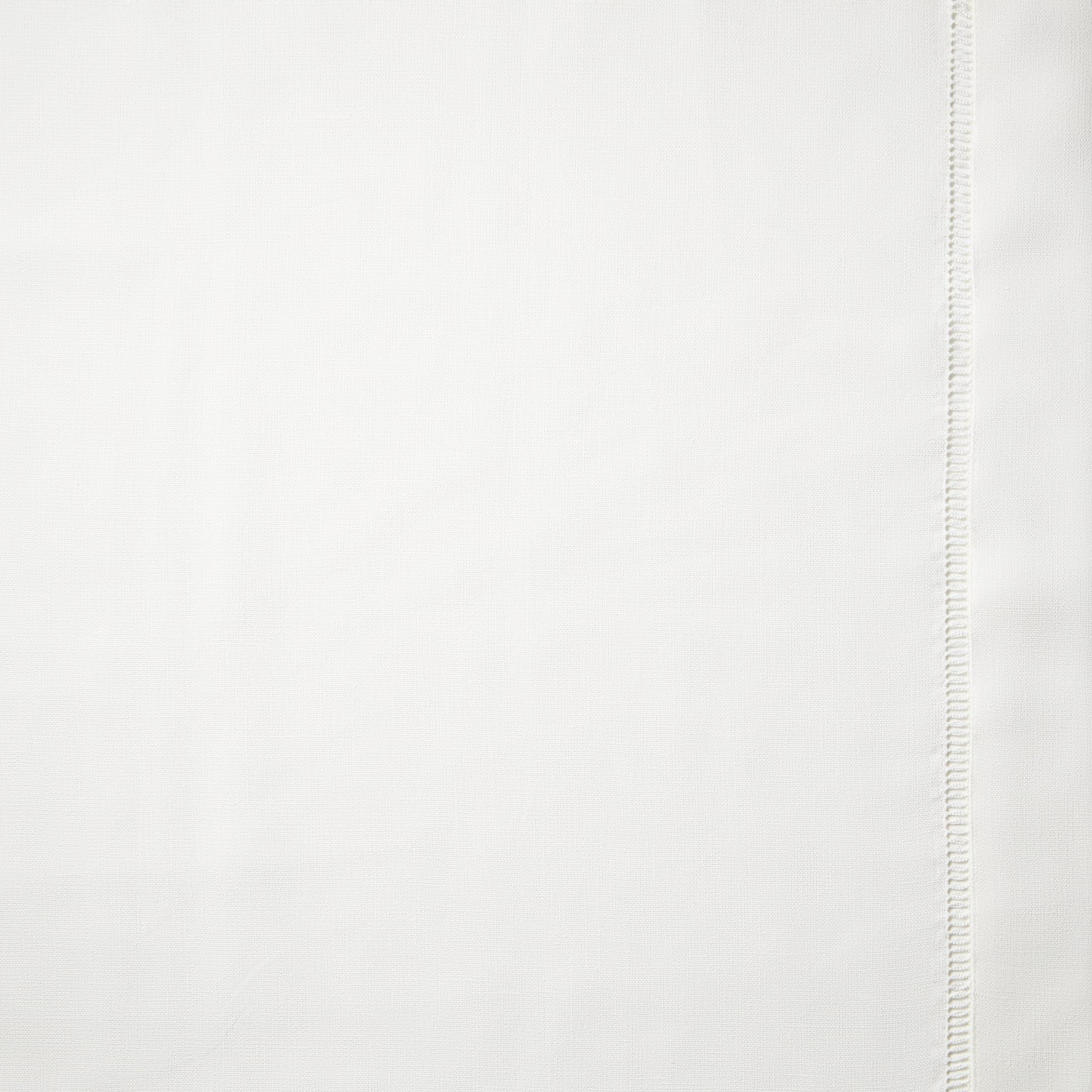Sample - Drawn Thread – Ladder Stitch Edge Ivory White