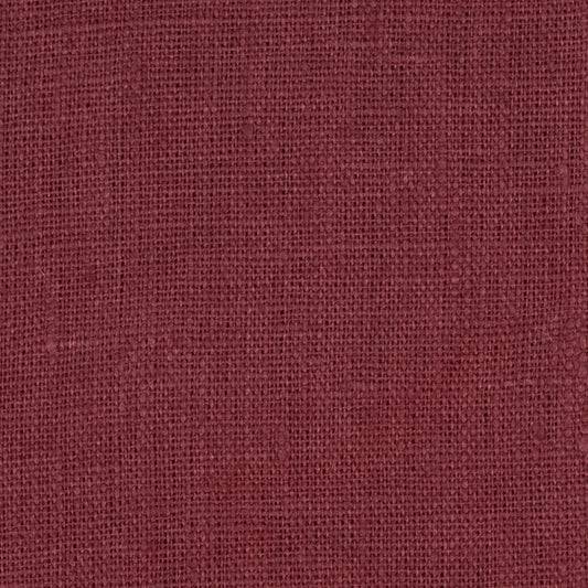 Light Weight Plain Linen Scarlet