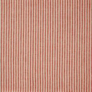 Narrow Stripe Linen Terracotta/Natural