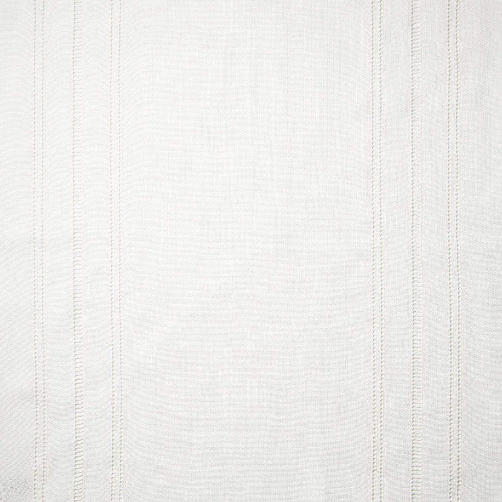 Sample - Drawn Thread – Ladder Stitch Rows Ivory White