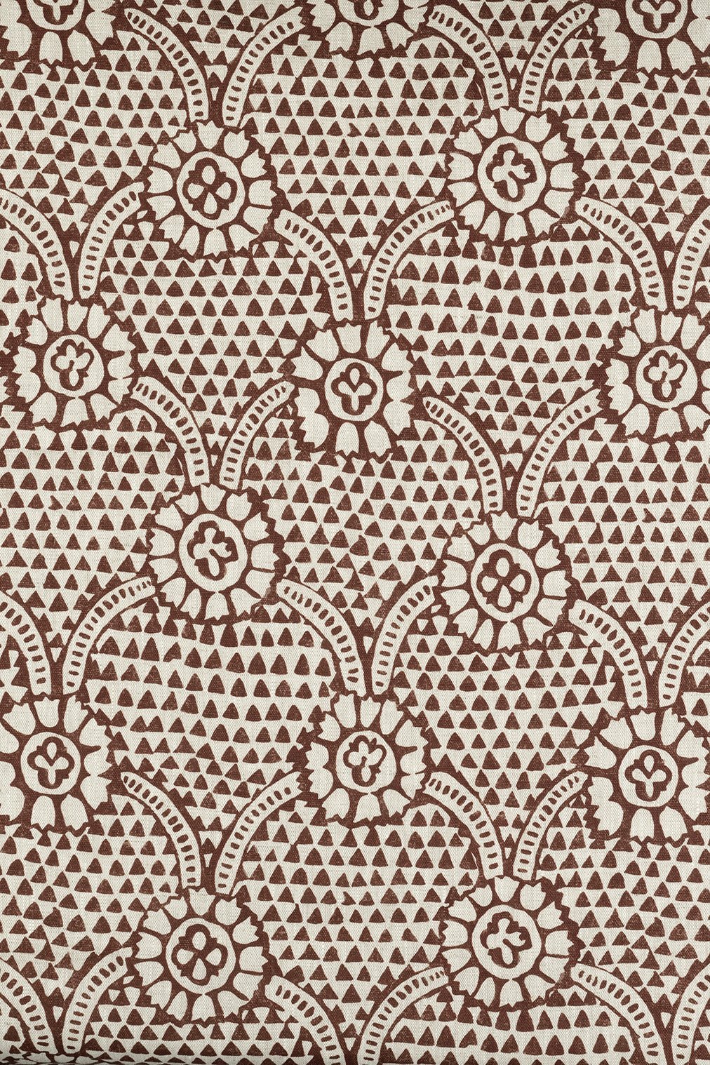 Sample - Ivan Dual Use Archive Print in Raisin/Natural