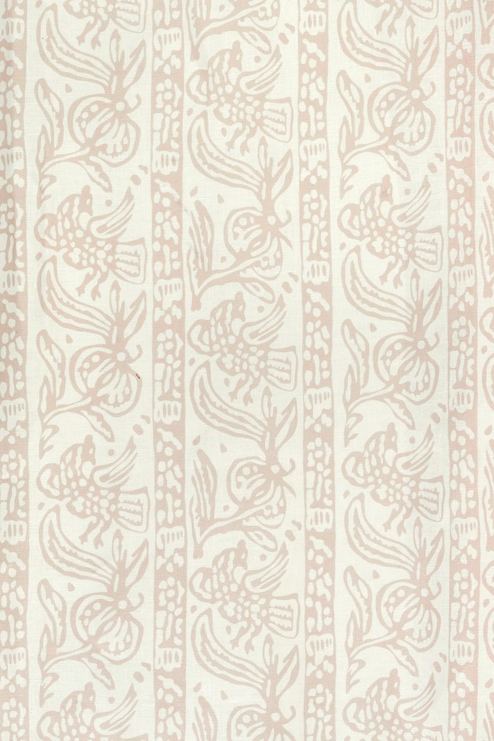 Sample - Finist Dual Use Archive Print in English Rose/ Ivory White