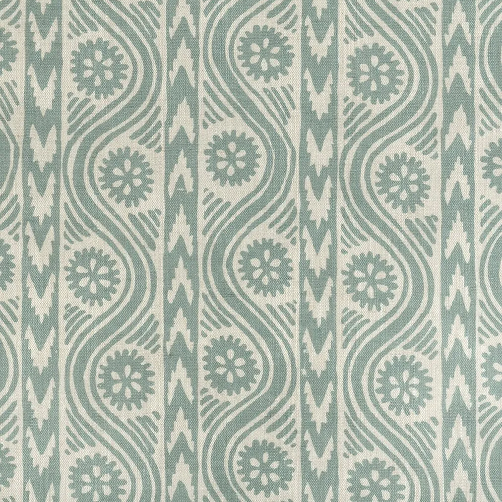 Sample - Ruslan Dual Use Archive Print in Teal/Natural