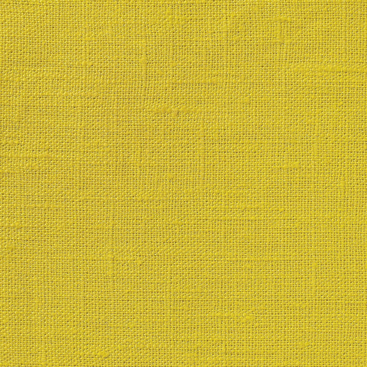 Light Weight Plain Linen Chinese Yellow