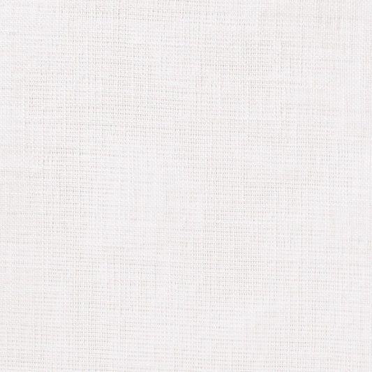 Sheer Linen Plain White