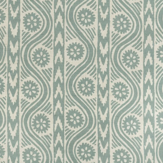 Ruslan Dual Use Archive Print in Teal/Natural