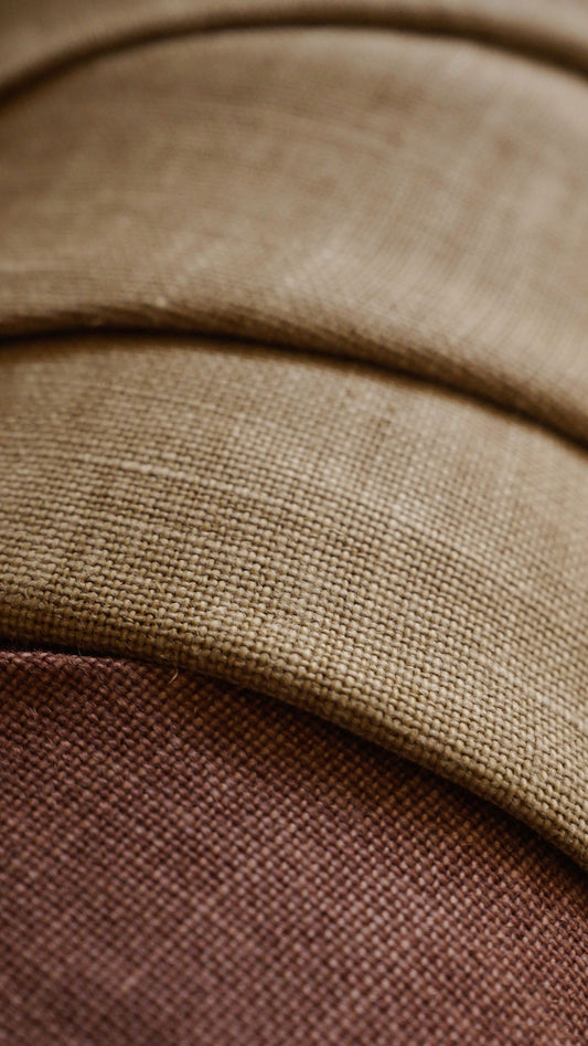 Mid Weight Laundered Linen Golden Flax