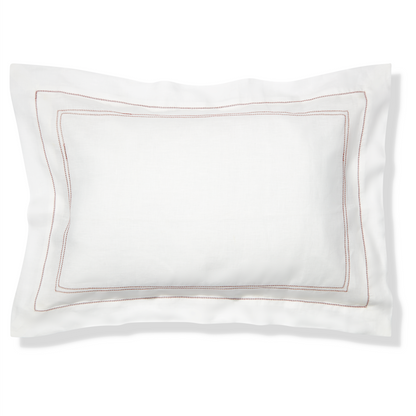 Pillowcase Hemstitch Claret