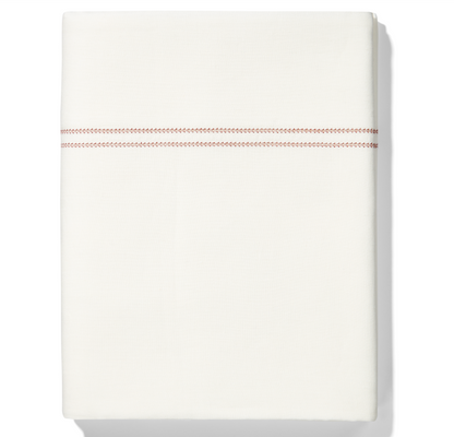 Top Sheet Hemstitch Claret