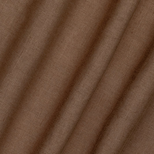 Paper-Backed Light Weight Fine Weave Linen Wallcovering Bronze