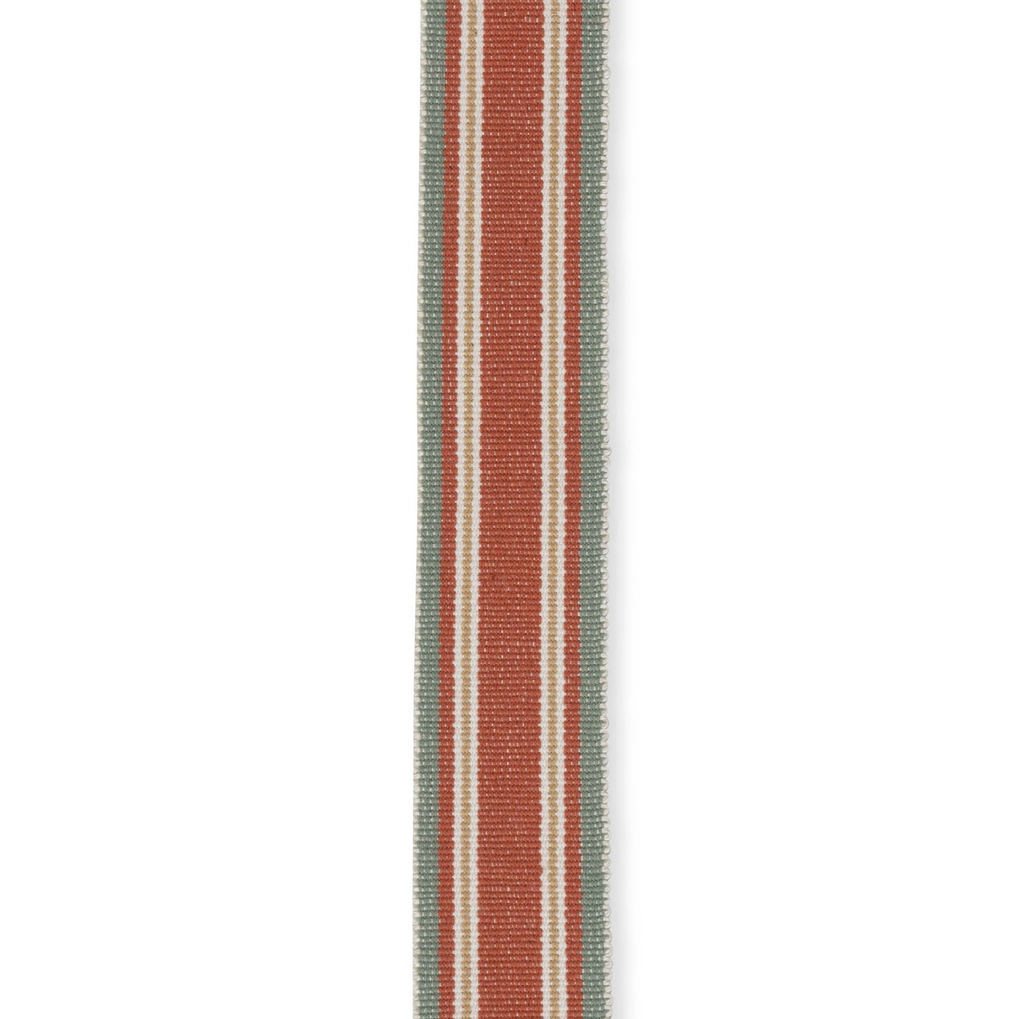 Sample - Folkloric Stripe Braid in Terracotta