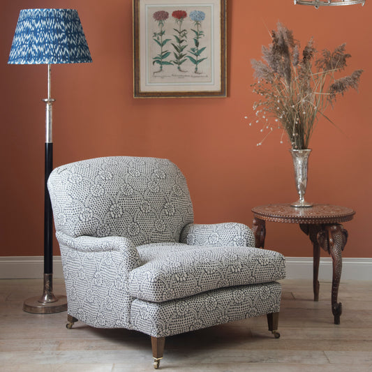 Ivan Dual Use Archive Print in Charcoal/Natural