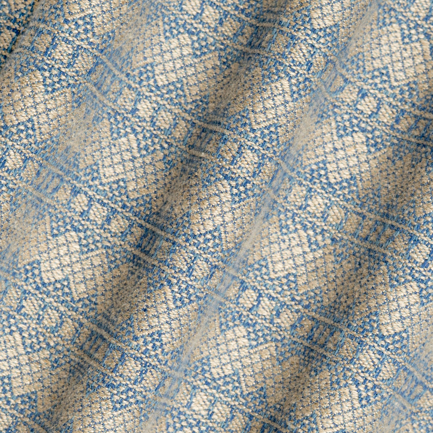 Petite Kitezh Weave Delft Blue/Natural