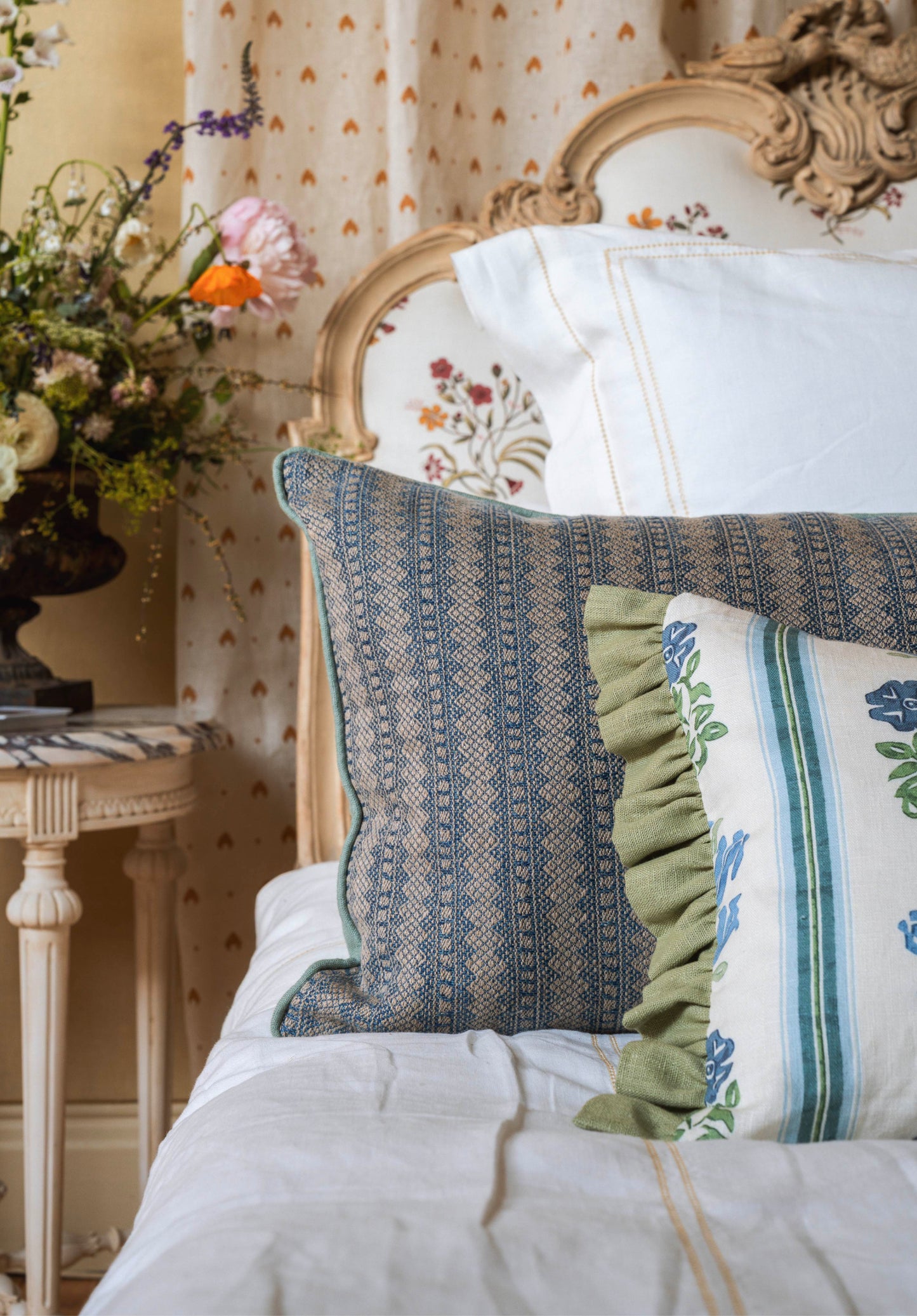 Petite Kitezh Weave Delft Blue/Natural