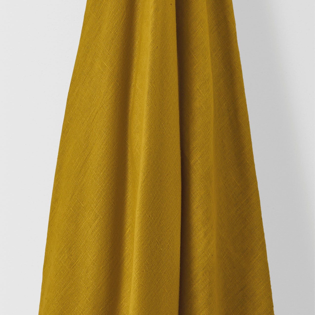 Light Weight Plain Linen Chinese Yellow