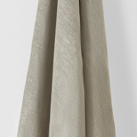Light Weight Chambray Linen (Natural/White)