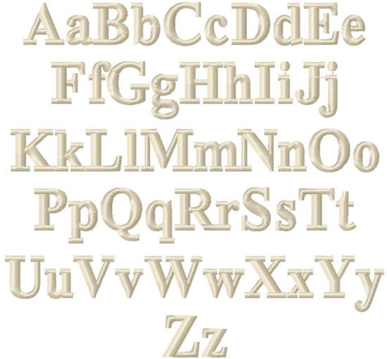Set of 6 - 2 Initials