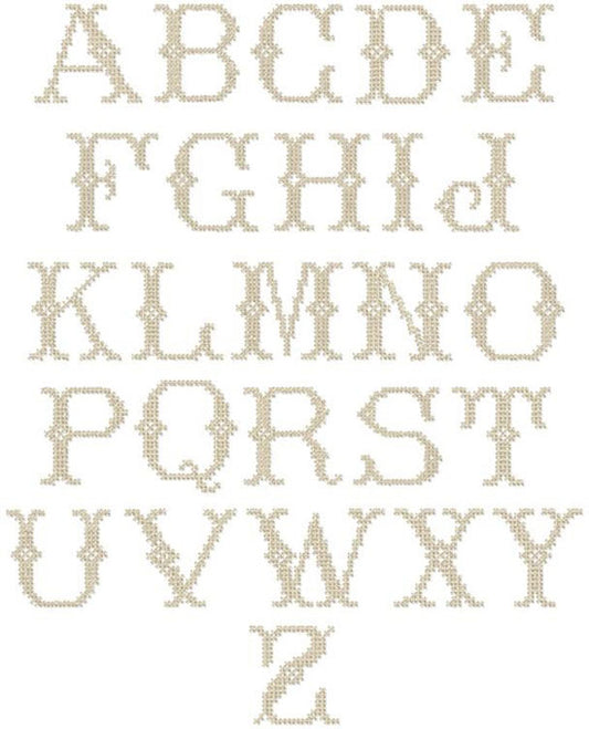 Set of 3 - 1 Initial