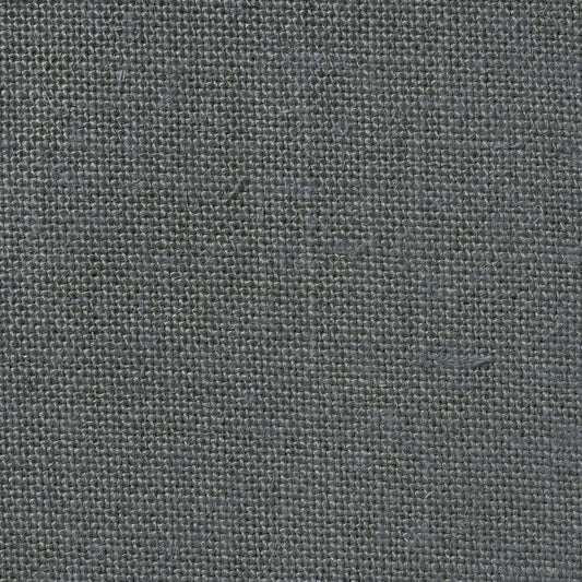 Off Cut - Mid Weight Plain Linen Slate Grey