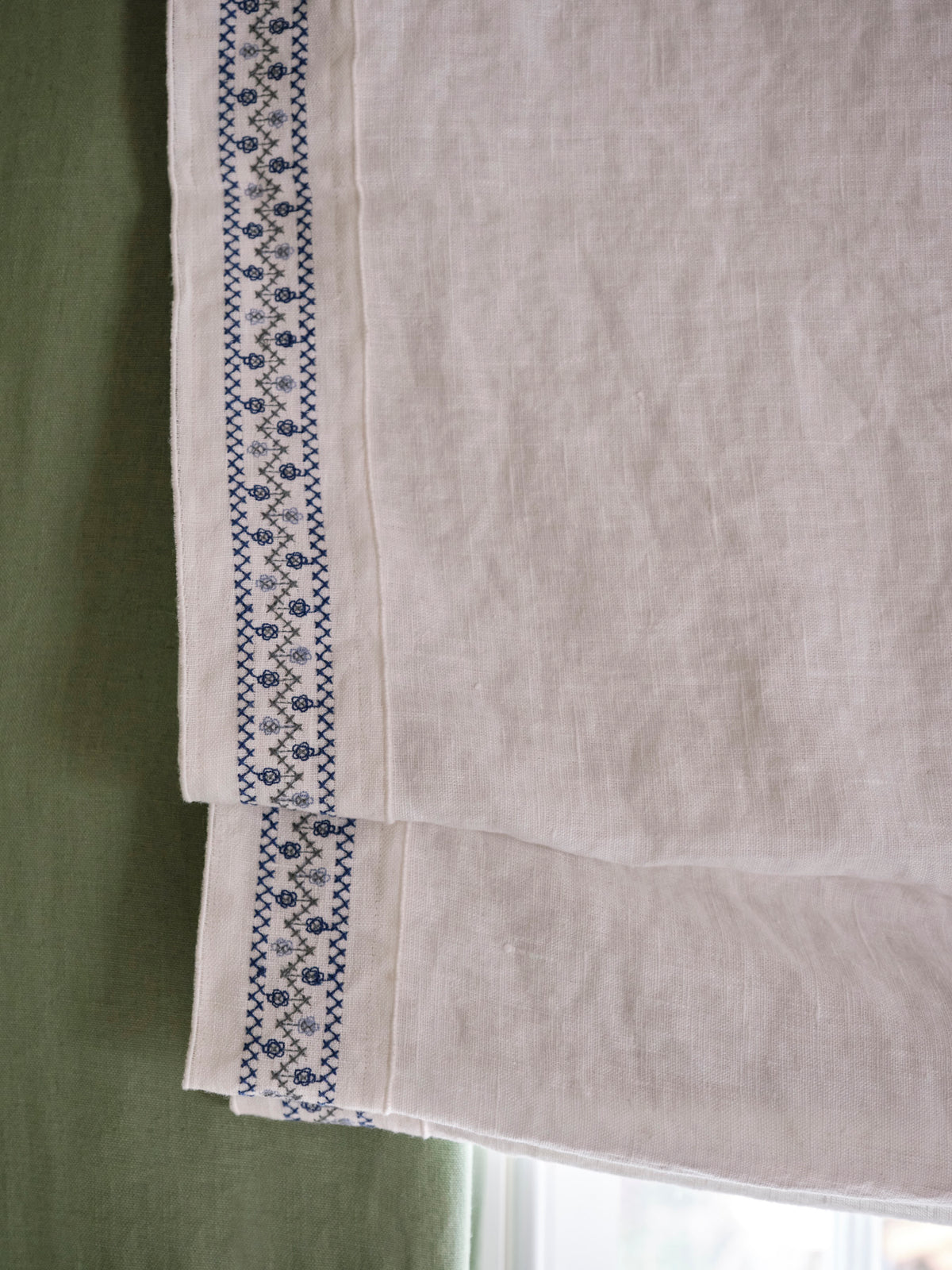 Volga x Tess Newall Trellis Cross Stitch Braid ~ Cornflower