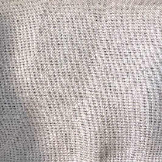 Off Cut - Mid Weight Plain Linen Development Sample 2026 Beige Ex Display Wing With Fabric Eyelet
