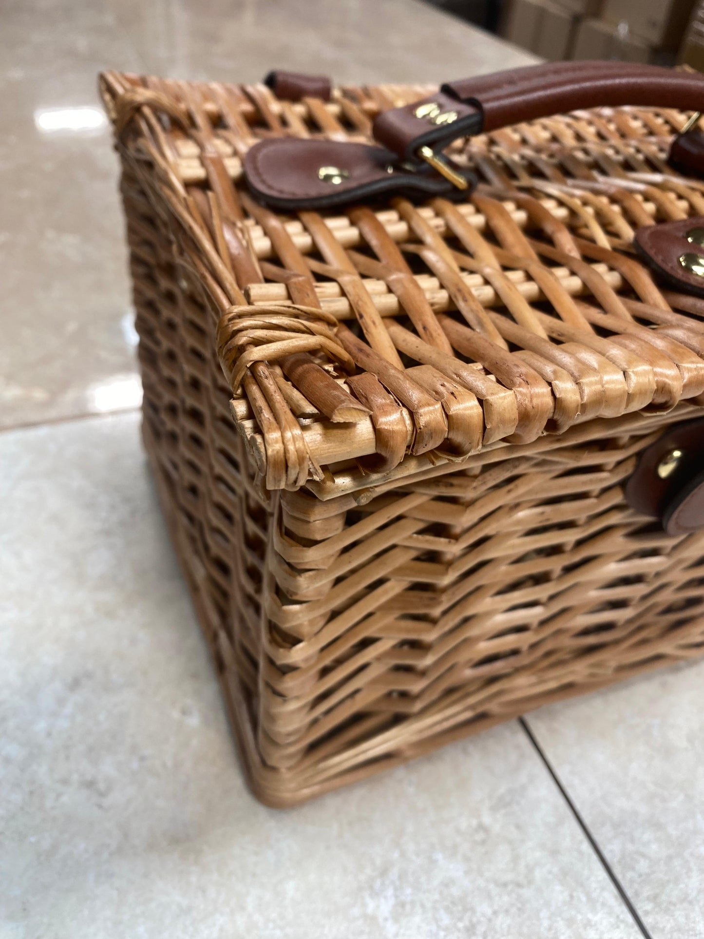 Wicker Hamper Basket