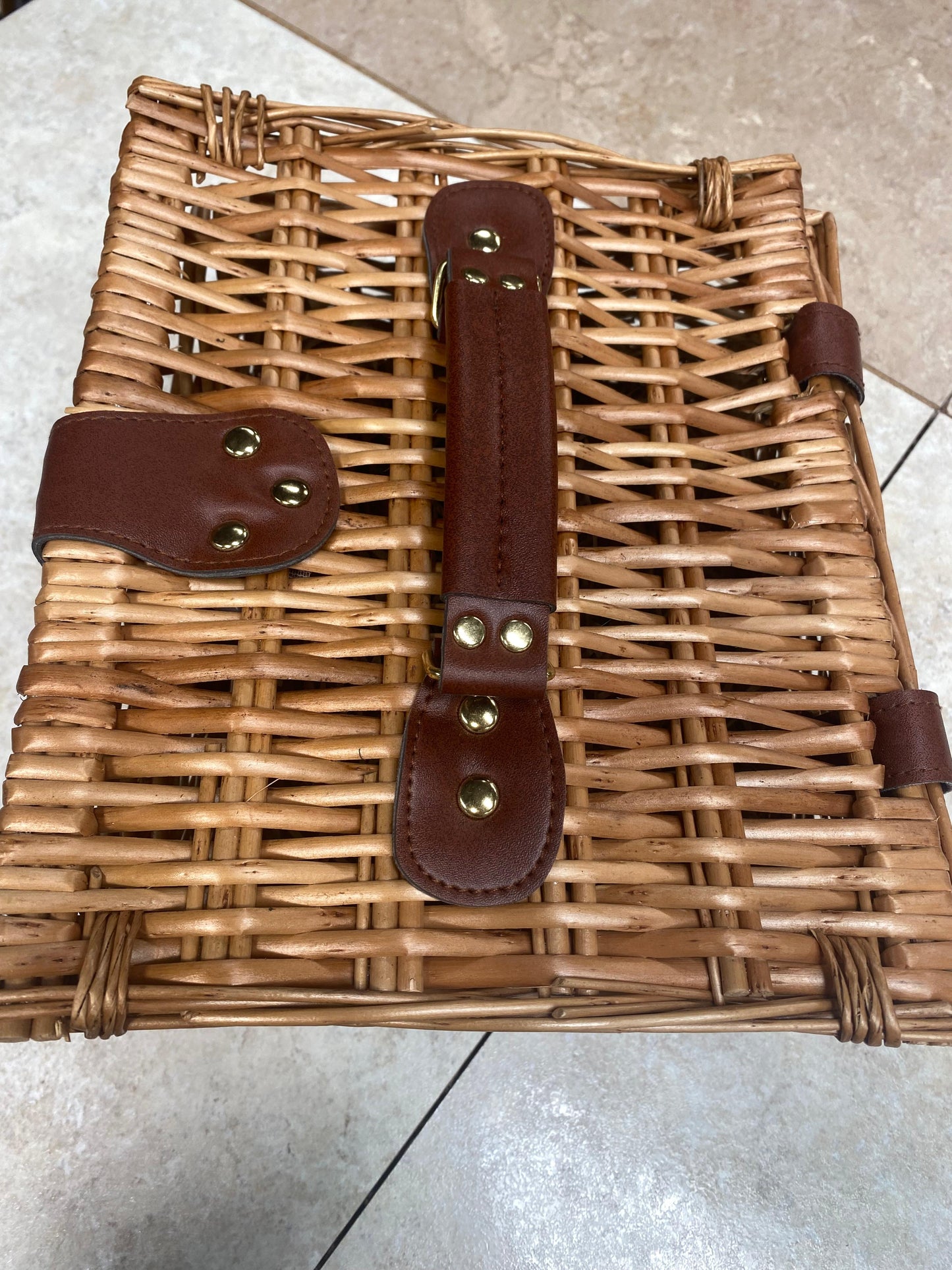 Wicker Hamper Basket