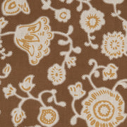 Persian Poppy Dual Use Printed Linen Bronze/Natural