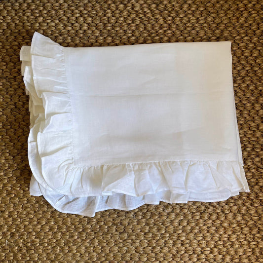 Child's Ruffle Duvet Sample