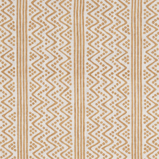 Scherezade Dual Use Printed Linen Washed Gold/Oyster
