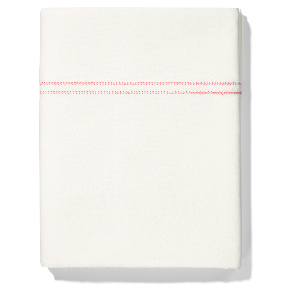 Top Sheet Hemstitch Pink
