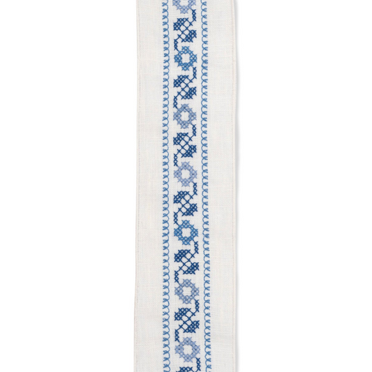 Volga x Tess Newall Vine Cross Stitch Braid ~ Cornflower
