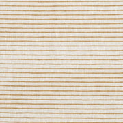 Textured Stripe Linen (Horizontal stripes) Old Gold/Natural