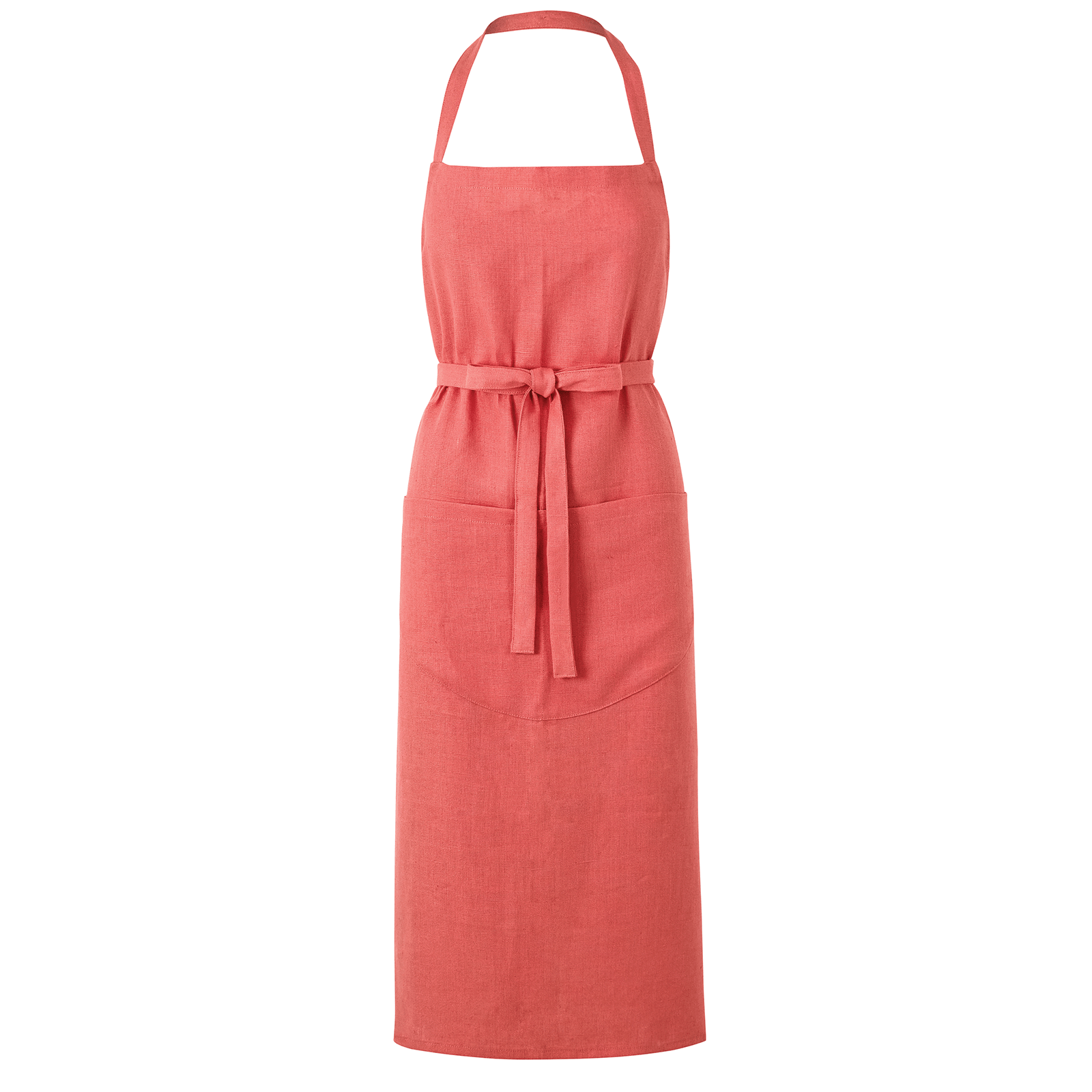Classic Bib Apron - Coral
