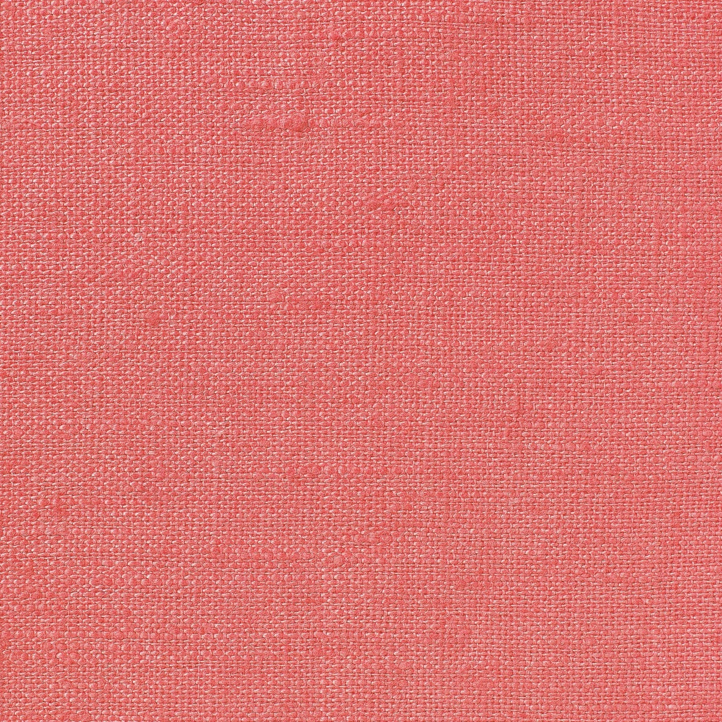 Light Weight Plain Linen Coral