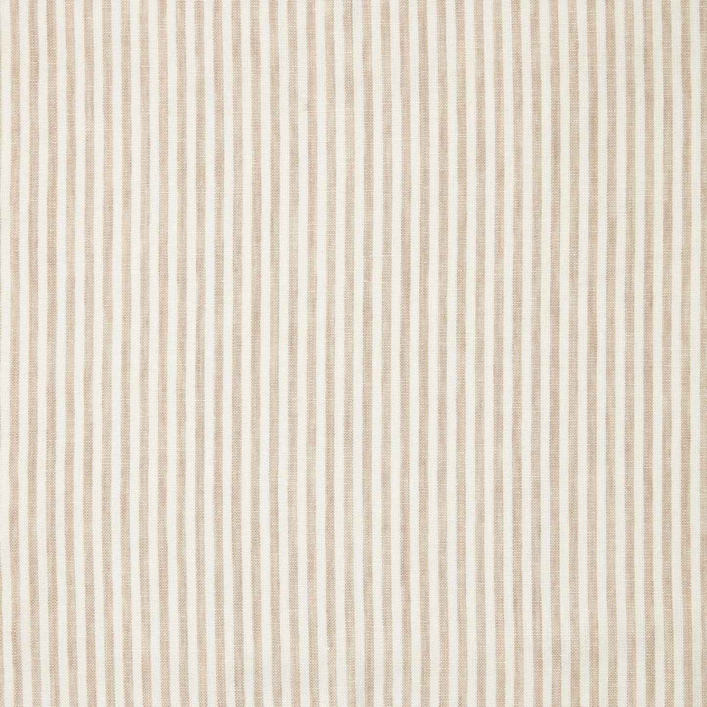 Sample - Narrow Stripe Linen Natural/White