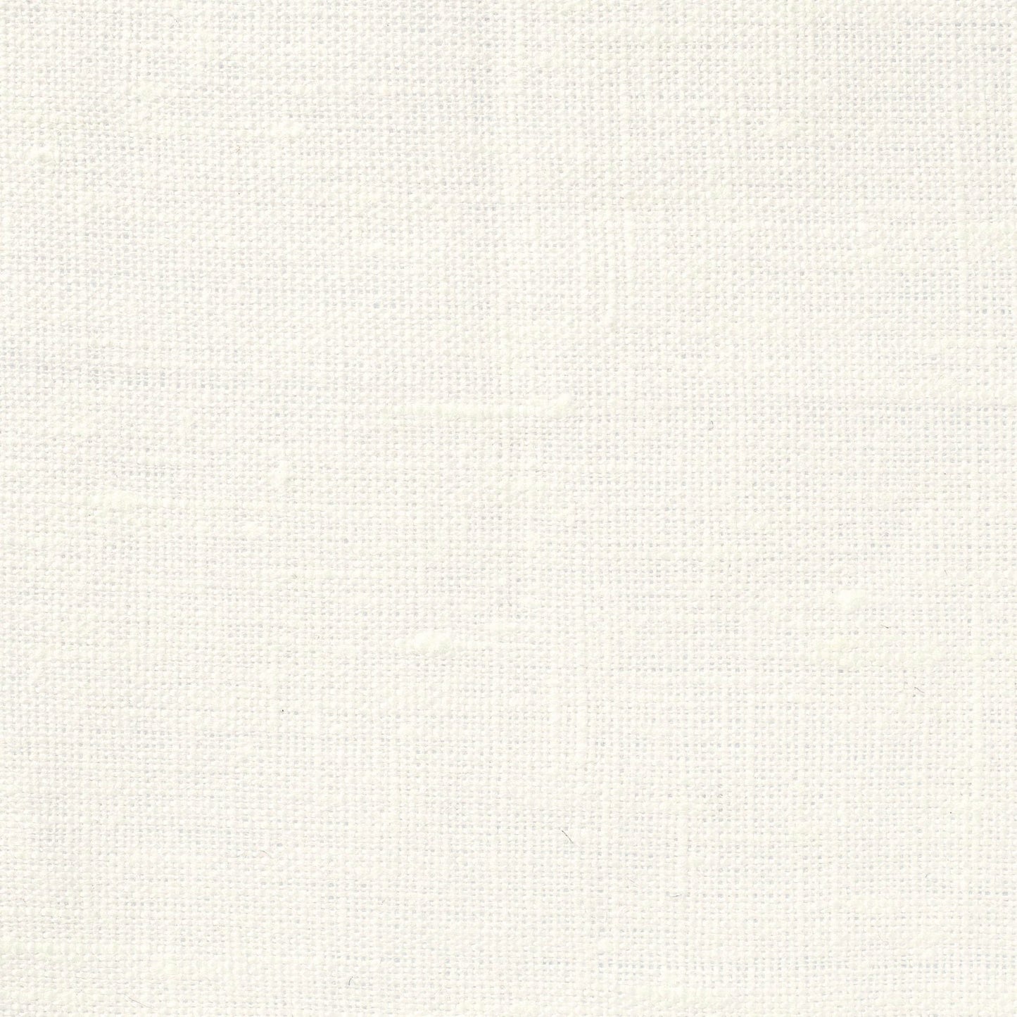 Sample - Light Weight Plain Linen Ivory White