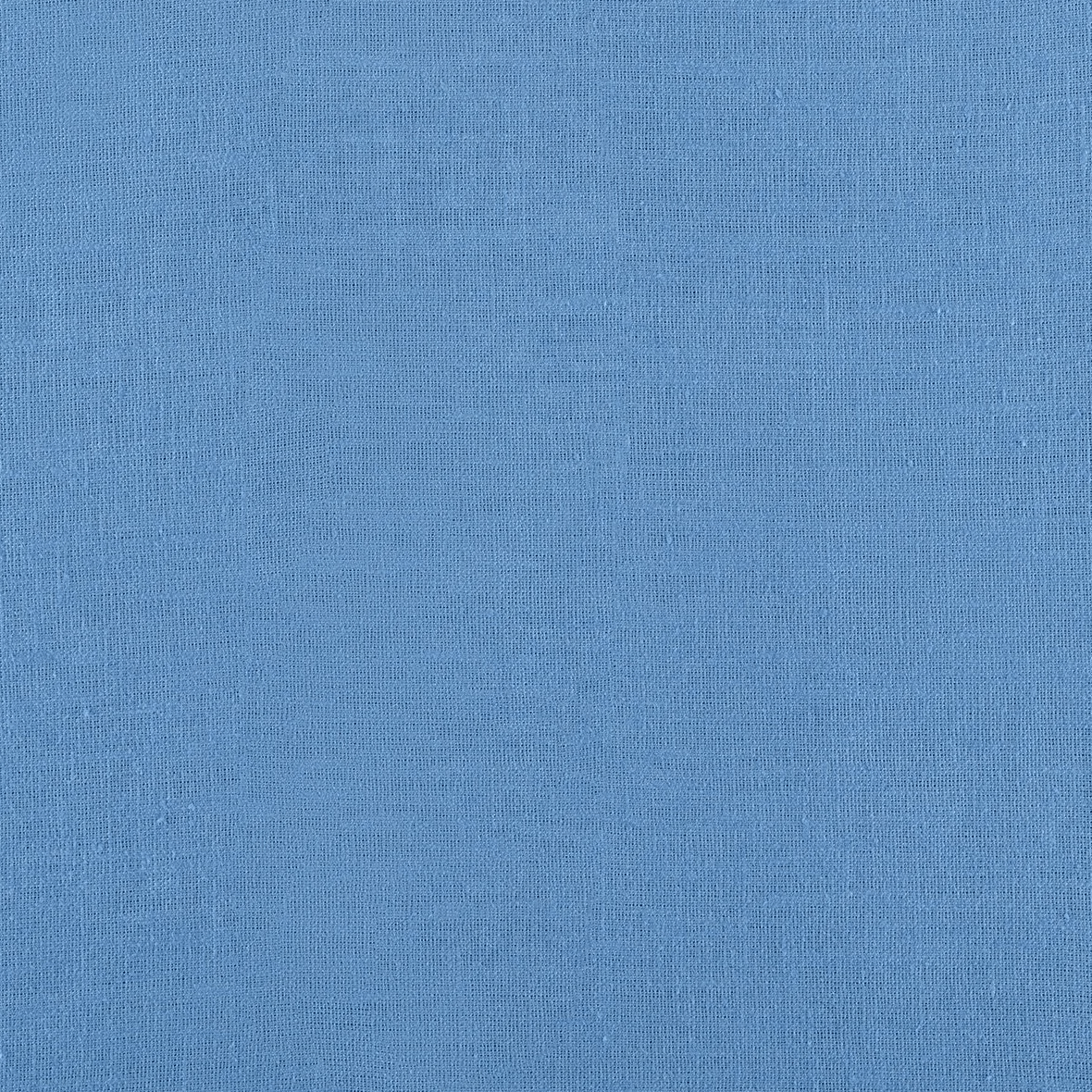 Light Weight Plain Linen Cornflower Blue